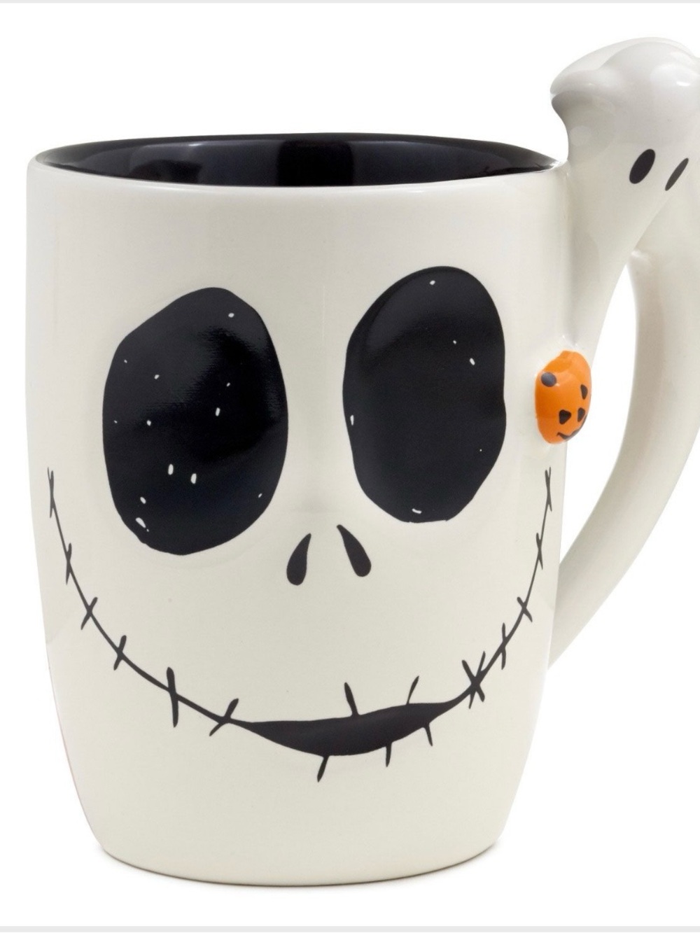 Disney Tim Burton's The Nightmare Before Christmas Jack & Sally Sculpted Mug